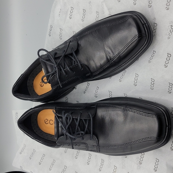 NWOb Ecco Helsinki Tie in Black 45 - Picture 3 of 16